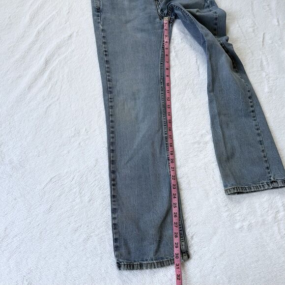 Levi's 527 Slim Fit Bootcut Jeans Men's 31 X 32 Medium Blue Wash - Picture 6 of 15